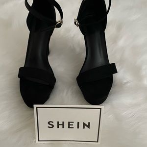 black heels